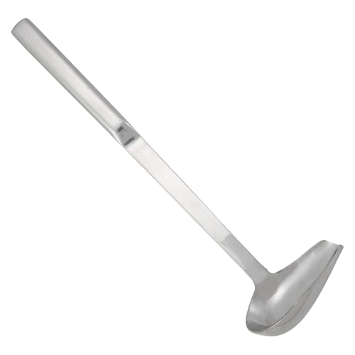 Winco 1 oz Spout Ladle - Heavy-Duty Stainless Steel Design