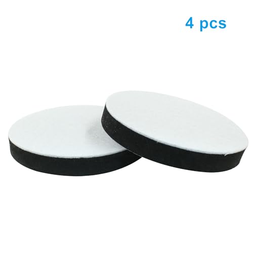 Round Furniture Bed Risers - 4 Pcs Self-Adhesive 4.72"