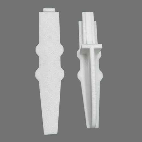 Lasko Box Fan Replacement Feet Set of 2 - White Anti-Tip Design