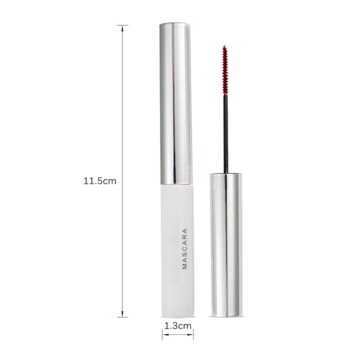DekRion Waterproof Colored Mascara Long-Lasting Volumizing White