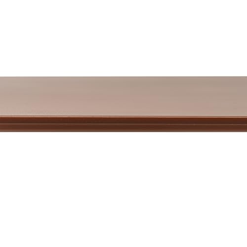 Winco 18" x 24" Commercial Plastic Cutting Board, Brown, NSF Certified