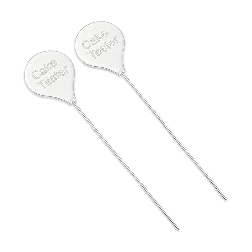 7.6 Inch Stainless Steel Cake Tester - 2PCS Reusable Baking Skewers