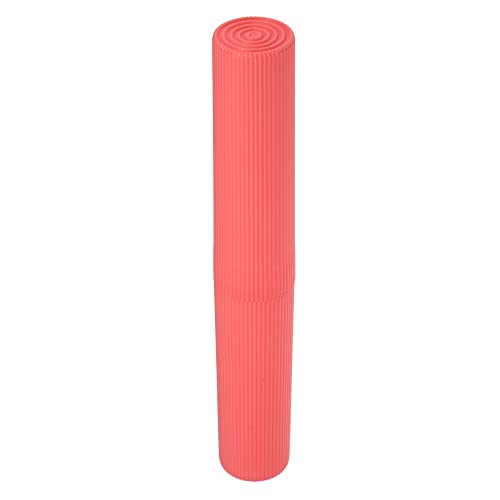 VOCOSTE Red Travel Toothbrush Case, 7.87 x 1.18 Inch Plastic Holder