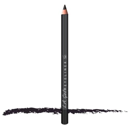 L.A. Girl Eyeliner Pencil Black GP601 - Smudge-Proof Waterproof Eye Makeup