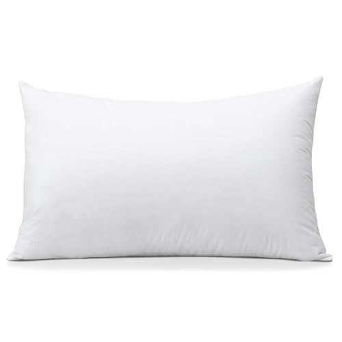 OTOSTAR 12x20 Soft Fluffy Throw Pillow Insert - Hypoallergenic Cushion Pad