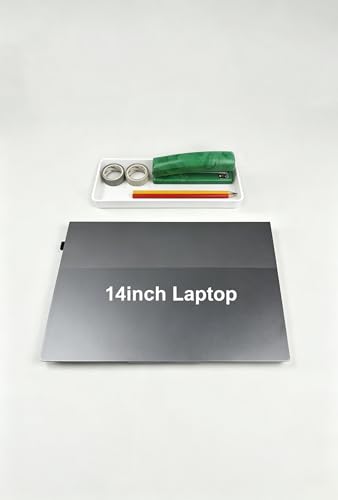 Amazon Basics White Rectangular Plastic Desk Organizer Half Accessory Tray 9.4" x 3.3" x 1"
