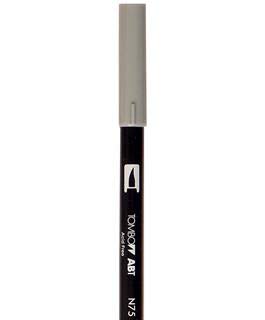 Tombow Dual Brush Pen Art Marker, Cool Gray 3 (N75)