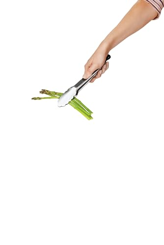 OXO Good Grips Stainless Steel 9-Inch Tongs for Cooking