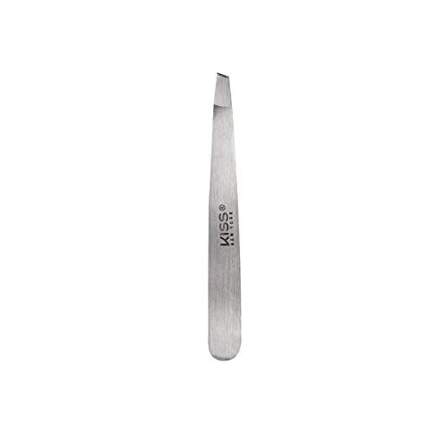 Kiss New York Travel Size Slant Tip Tweezer with Pouch
