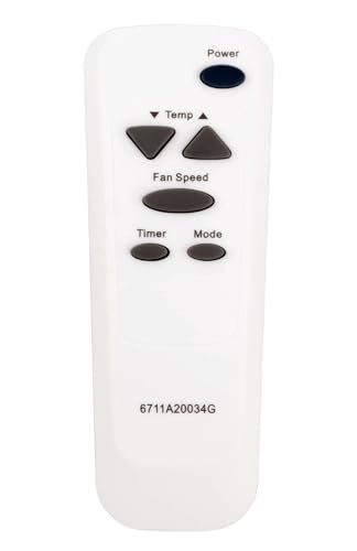 AULCMEET Replacement Remote Control for LG Window Air Conditioners