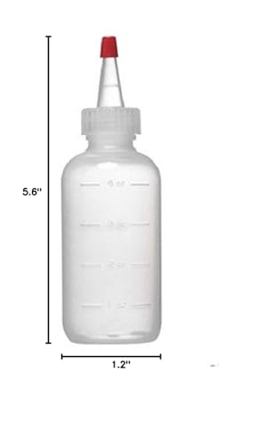 Soft 'N Style Applicator Bottle 4 oz with Yorker Top and Measuring Scales