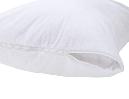 Kingnex Waterproof Bamboo Body Pillow Protector - Feather Proof - 21x55