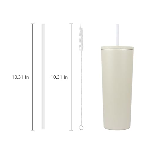 6 Pack Replacement Straws for Simple Modern 24oz Tumblers