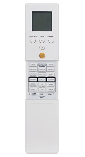 Fujitsu AC Remote Control Replacement | AR-REM1U, ASU9RLS3Y, ASU12RLS3Y