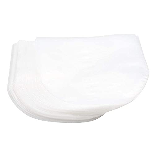 100PCS CD/DVD Inner Sleeves - Transparent Plastic Protection