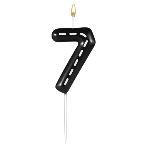 Racing Car Birthday Number Candle - Theme Party Decor (Number 7)