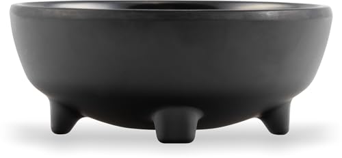 3oz Melamine Molcajete Ramekin - Black, Traditional Mexican Design