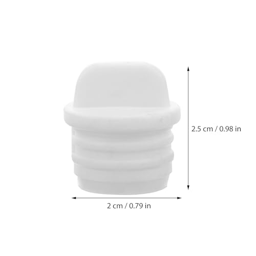 DECHOUS Mop Bucket Drain Plugs - 2 Pack Rubber Stoppers for Leak Resistance