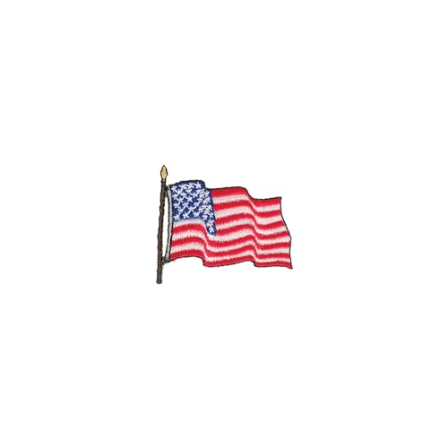 Tervis American Flag Made in USA Double Walled Insulated Tumbler Travel Cup Keeps Drinks Cold & Hot, 24oz with Straw Lid, Classic