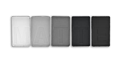 L.A. Colors 5-Color Matte Eyeshadow Palette - Black Lace