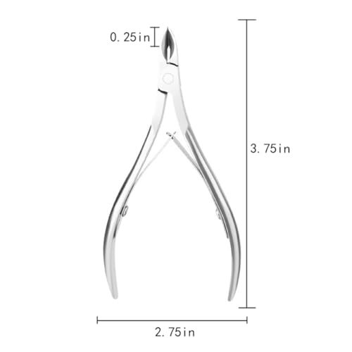 WELANGBN Stainless Steel Cuticle Trimmer Professional Nail Nipper