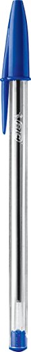 BIC Cristal Blue Medium Point Ball Pens - 2-Pack