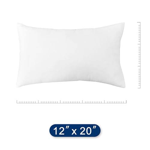 Hiasan 12x20 Decorative Pillow Insert - Premium Fluffy Support