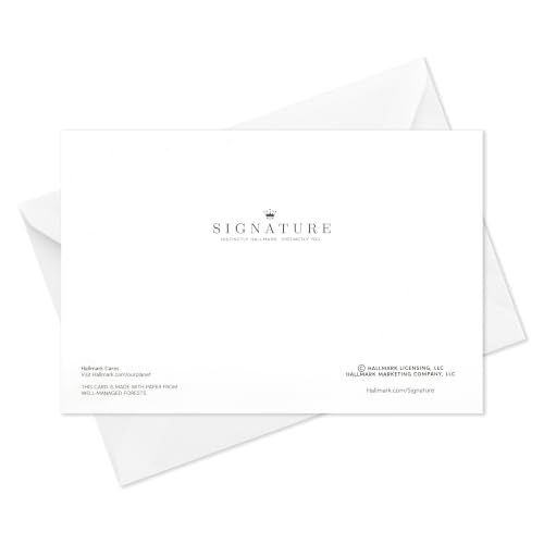 Hallmark Signature Mazel Tov Card - Blue & Gold Confetti
