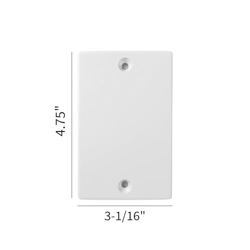 Universal Vacuum Outlet Cover Plate for Central Vacuum Systems
