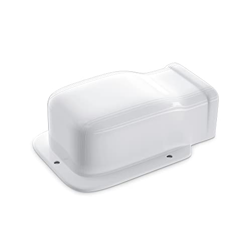 Plusluck 3-Inch White PVC Wall Cover Line Cover Set for Mini Split AC System