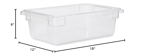 Rubbermaid 3.5 Gallon Clear Polycarbonate Food Storage Box