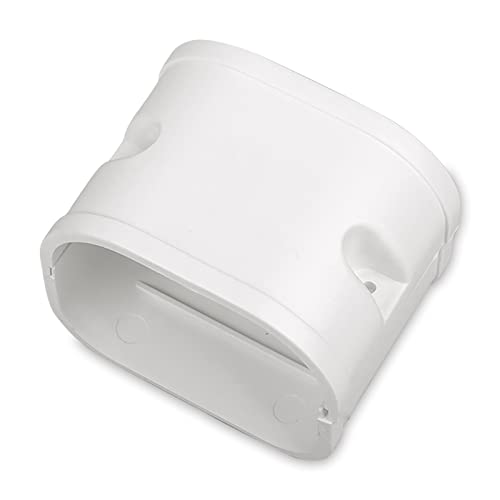 MOOITEK PVC Air Conditioner Line Set Cover Kit - Brown Pipe Hider
