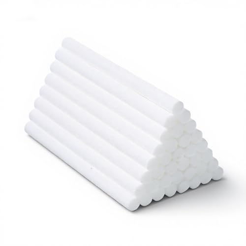 50 Pack Humidifier Wicks for Small Diffusers - Universal Cotton Replacement Filters