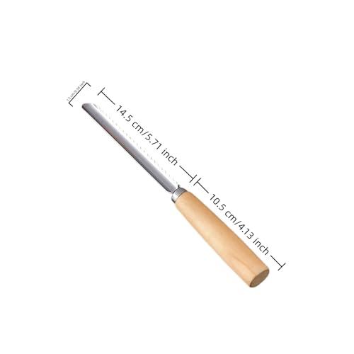 9.66" Stainless Steel Vegetable Corer with Wood Handle - 2 Pack