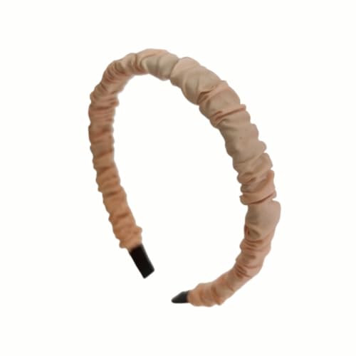 Satin Ruched Headband Set for Women and Girls, Colorful Floral Hair Hoops