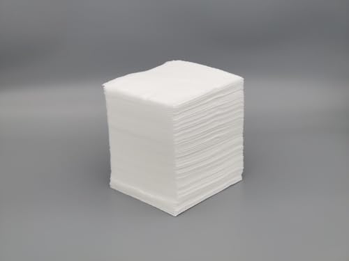 Toysery Cotton Disposable Face Towels 60 Count - Soft Dry Wipes for Skincare
