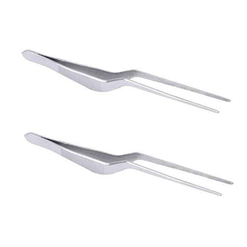 Wentoenapp Stainless Steel Ear Wax Removal Tweezers 2Pcs Spiral Set