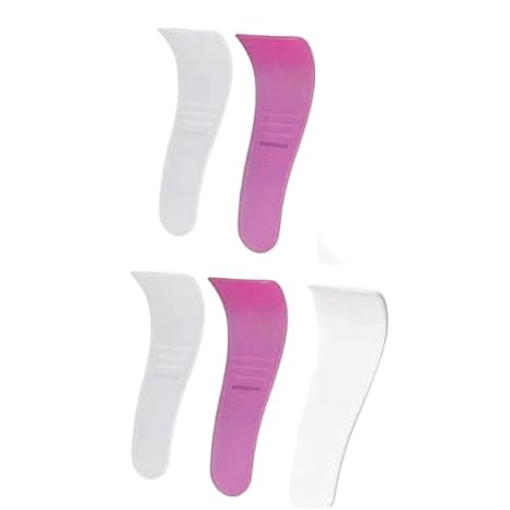 5-Piece Reusable Non-Stick Hair Waxing Spatulas & Applicator Sticks