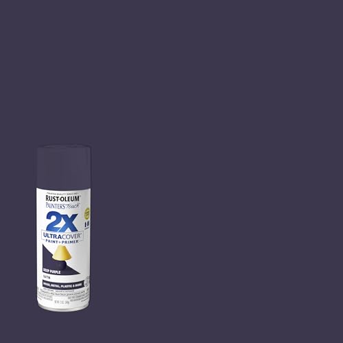 Rust-Oleum Painter's Touch 2X Satin Deep Purple Spray Paint - 12 oz
