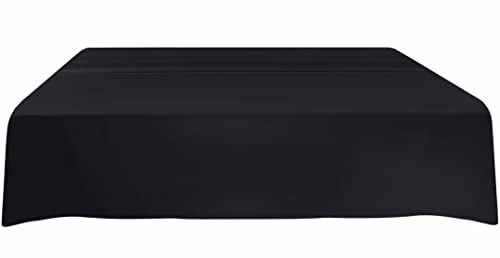 King Size Black Flat Sheet - Ultra Soft & Breathable Hotel Quality