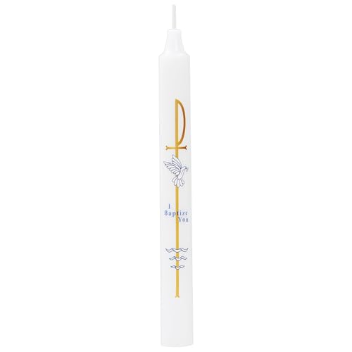 Ohmique Baptism Candle Style1 - Elegant Candle for Boys & Girls