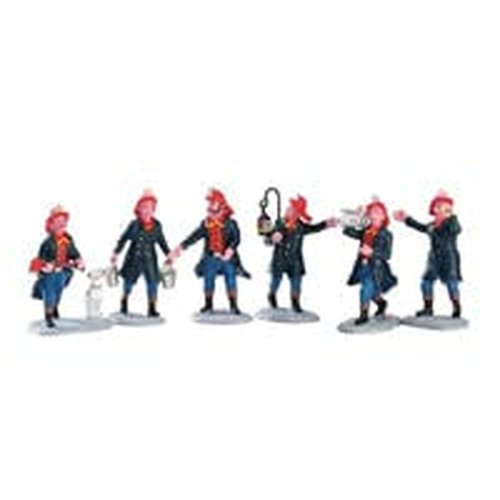 Lemax Fireman, Set of 6#02446