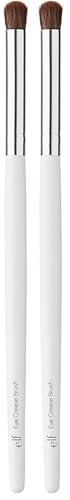 e.l.f. Eye Crease Brush Pack of 2 - Domed Synthetic Makeup Brush