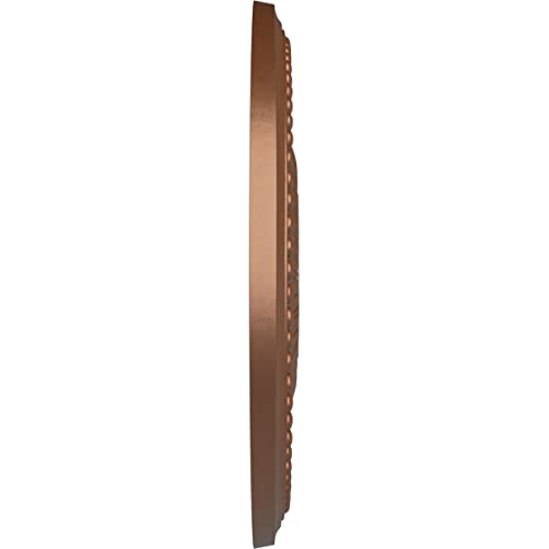 Ekena Millwork CM18BIPOSDecorative Ceiling Medallions Modeled After Original Historical Patterns & Designs, Polished Copper