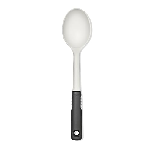 OXO Good Grips Nylon Cooking Spoon - Oat and Black, Non-Scratch Utensil