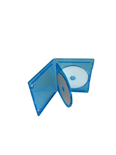 MediaPack4All 12.5mm Blu-Ray Case for CD/DVD Storage - 3 Disc Capacity