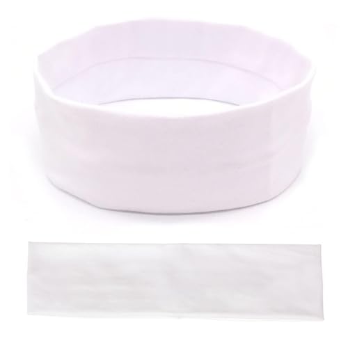 Yiwafu Non-Slip Elastic Yoga Headband for Women Sweat Absorption
