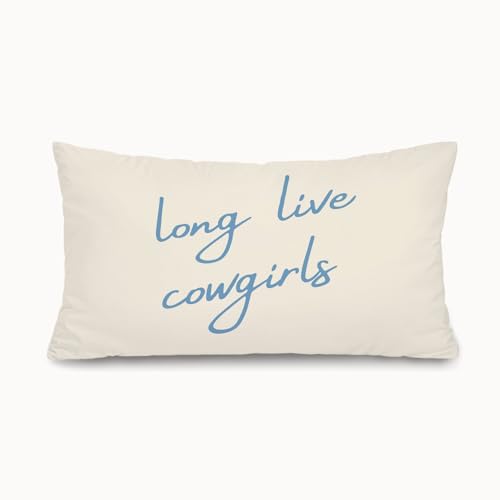Cowgirl Room Decor Pillow Covers 12x20 - Western Style