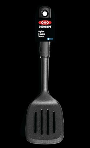 OXO Good Grips Nylon Slotted Turner - Square Kitchen Spatula