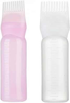 Jinshining Hair Dye Brush Bottle Root Applicator for Coloring
